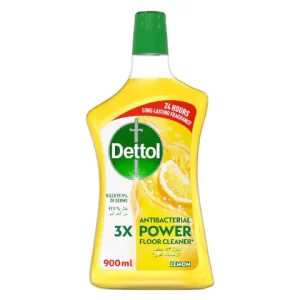 Dettol Floor Cleaner Yellow — 1 Liter | Powerful Germ Protection
