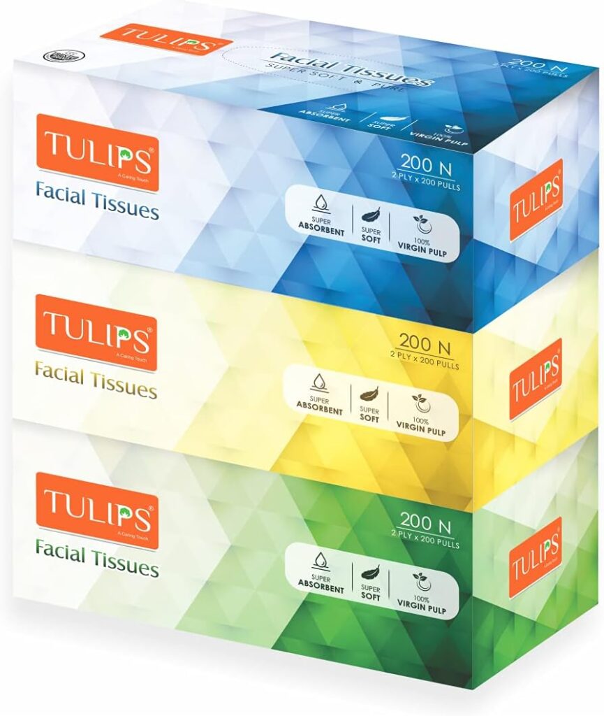 Tulip Tissue 200x2ply x30 Box