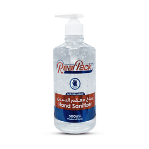 Real Pack Hand Sanitizer 500ml Instant Germ Protection
