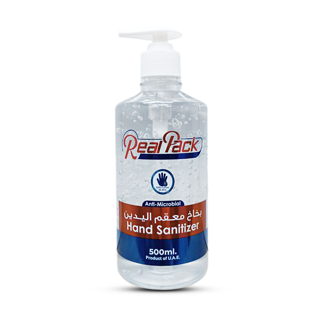 Real Pack Hand Sanitizer 500ml Instant Germ Protection