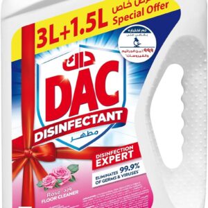 Dac Rose Disinfectant Floor Cleaner (4.5L)