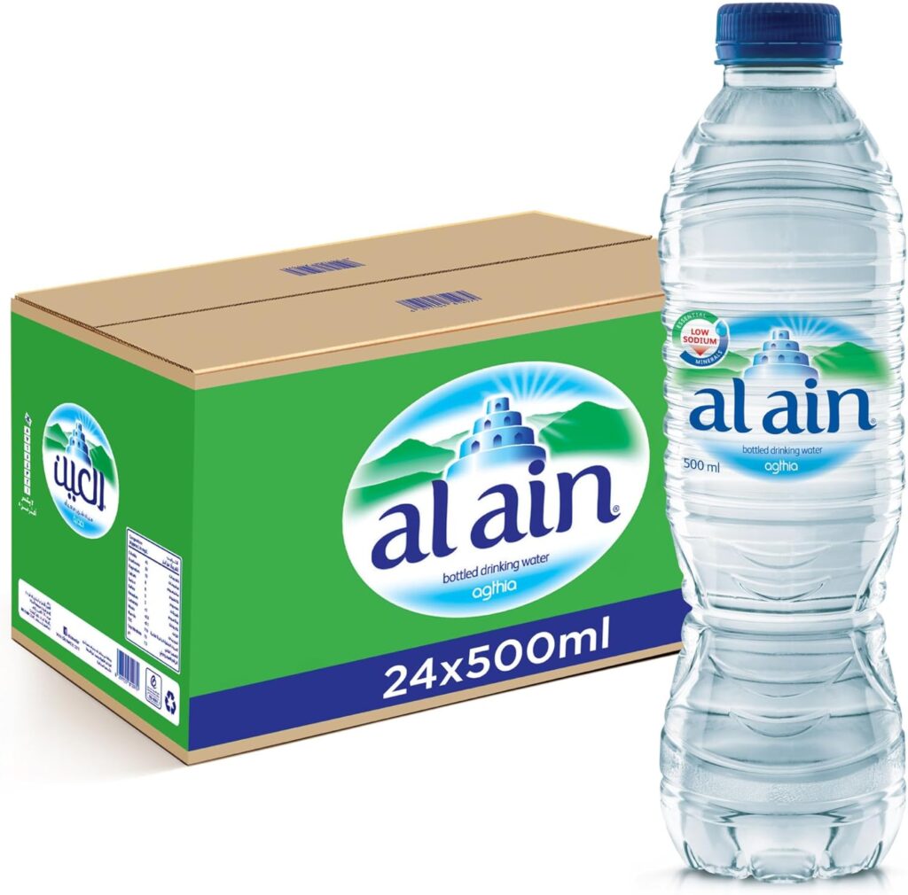 ​Al Ain Bottled Drinking Water (500ml x 24 bottles)