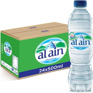 ​Al Ain Bottled Drinking Water (500ml x 24 bottles)