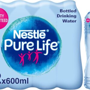 Nestlé Pure Life Bottled Drinking Water (500ml x 12 bottles)