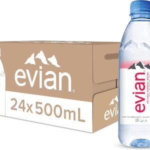 EVIAN NATURAL MINIRAL 500MLX24PCS