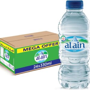 Al Ain Bottled Drinking Water (330ml x 24 bottles)