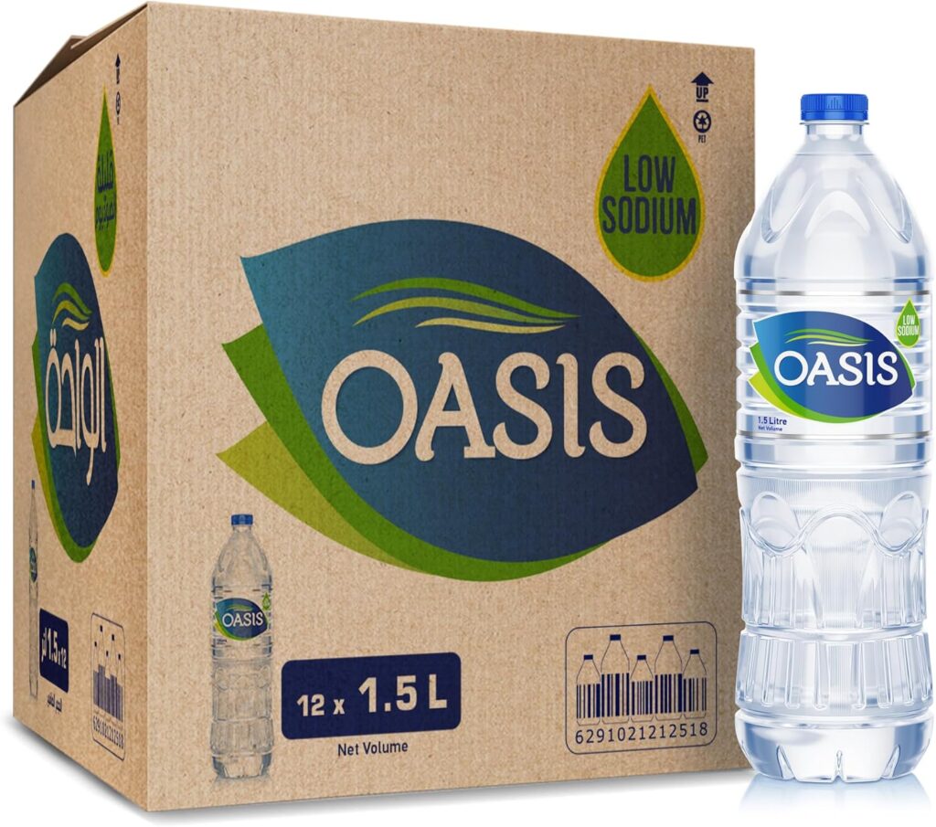 Oasis Bottled Drinking Water (1.5L x 6 bottles)