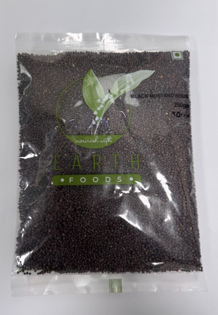 Earth Food Black Mustard Seed 250g