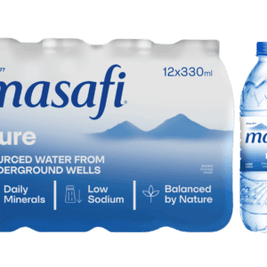 Masafi Pure Natural Drinking Water (330ml x 12 bottles)