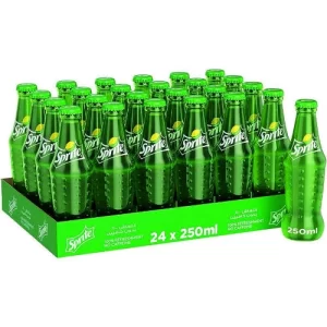Sprite Glass Bottle (250ml X 24pcs)
