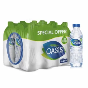 Oasis Bottled Drinking Water (330ml x 12 bottles)