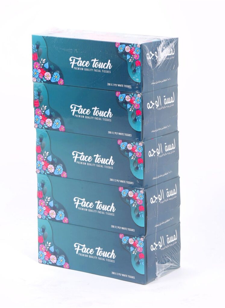 Face Touch Facial Tissue 200x2ply x30 Box